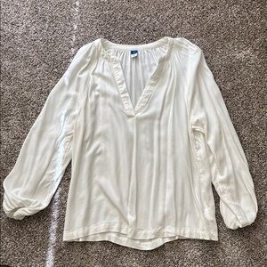 Elegant Cream Blouse